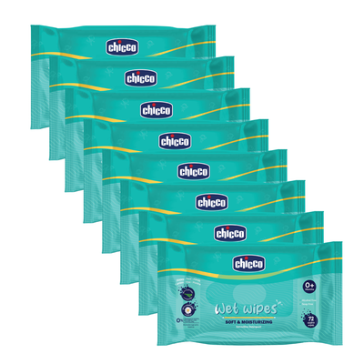 Chicco Wetwipes Pack of 8